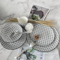 Glitzer Star Pad Printing Dinner Sets